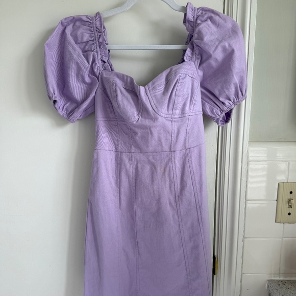 ASTR The Label Skylar Puff Sleeve Mini Dress - Picture 2 of 3